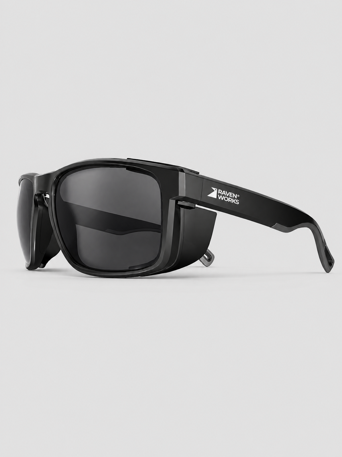LORE™ Sunglasses — Black Frame / Smoke Lens / Black Strap