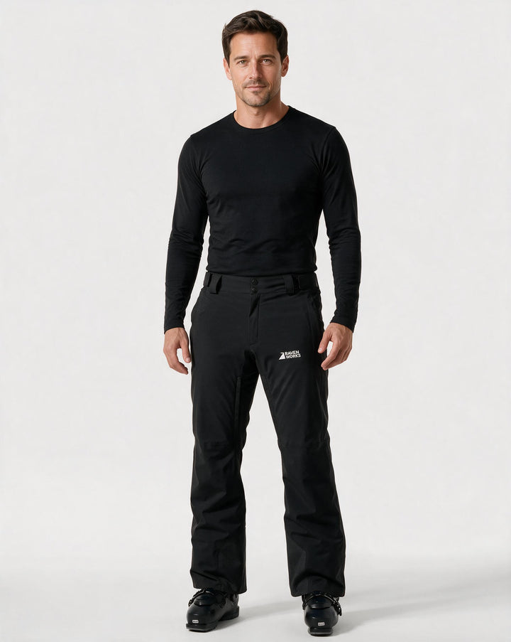 Murmur Pants Men Black