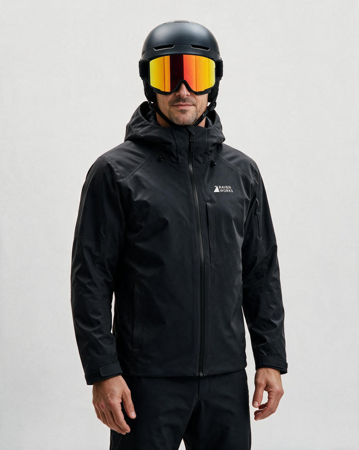 Murmur Jacket Men Black