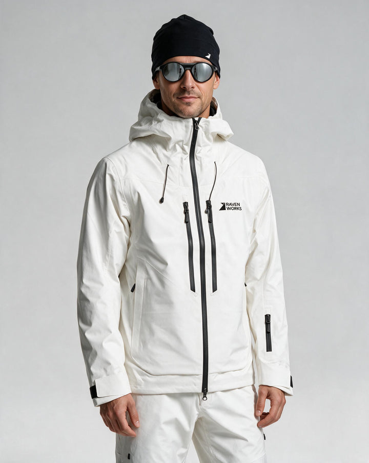 Talon Jacket Men White