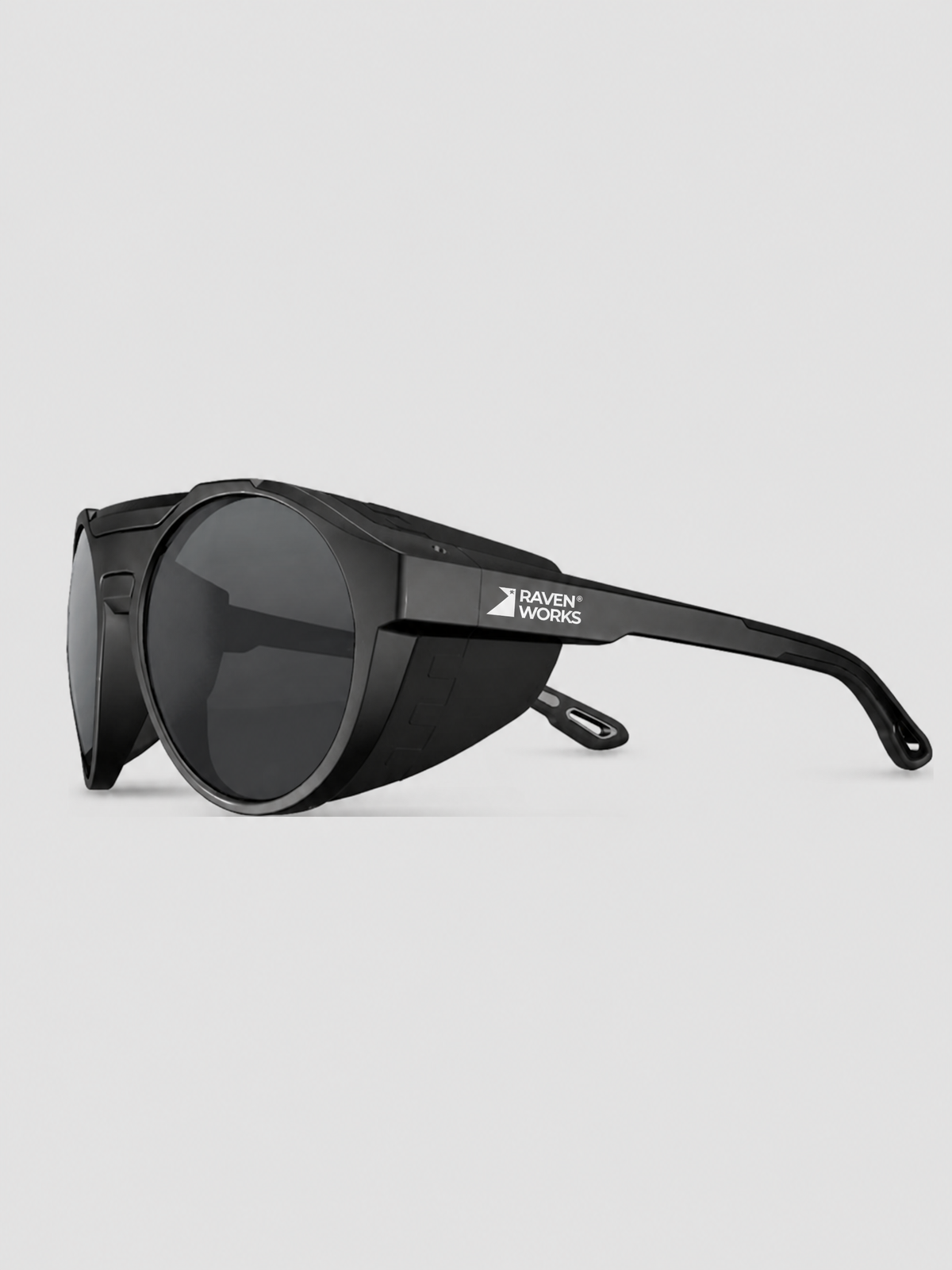 CORAX™ Sunglasses — Black Frame / Smoke Lens / Black Strap