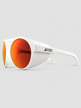 White Frame / Revo Blue Lens / Black Strap