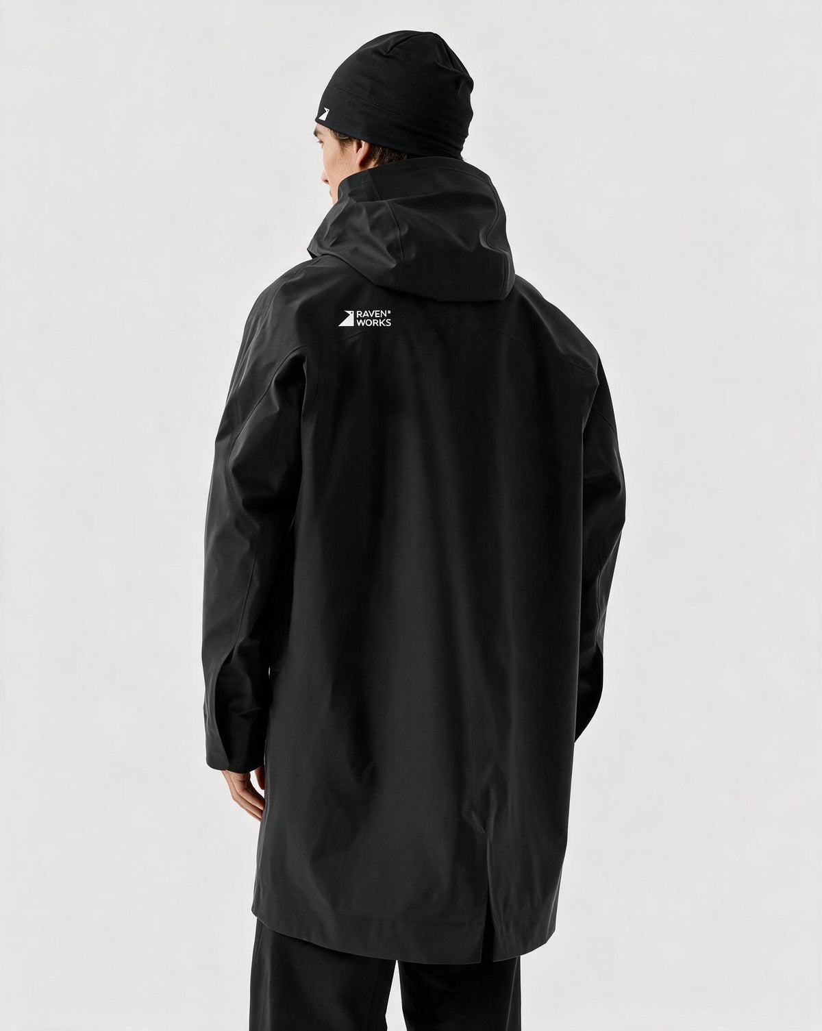 Preen Parka Unisex Black