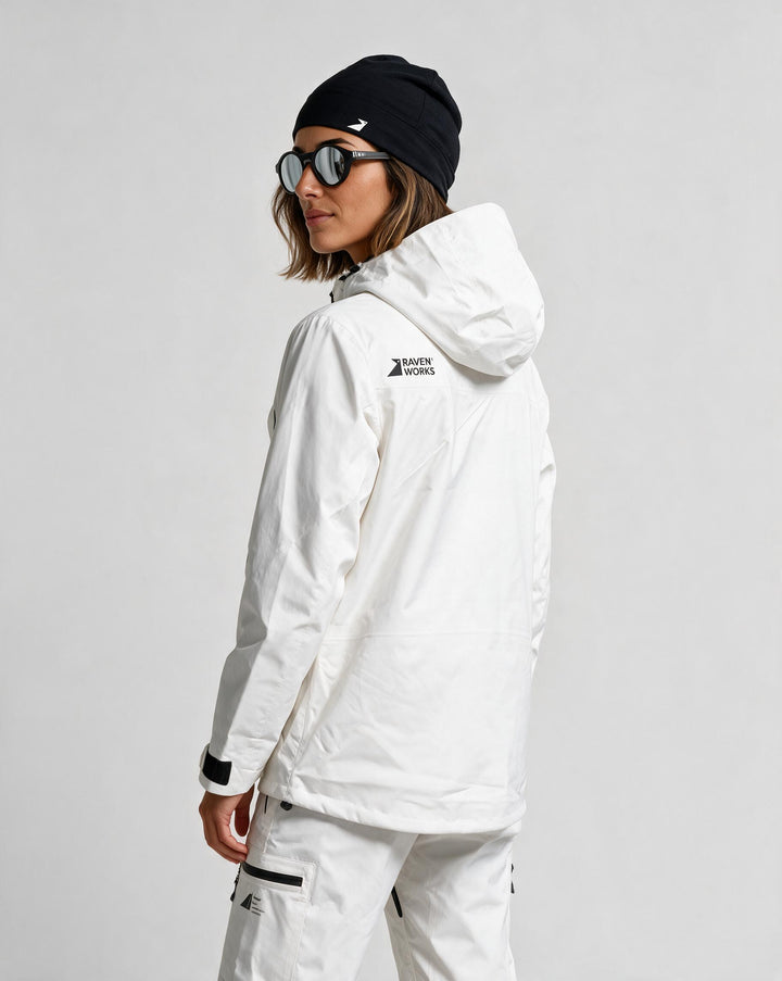 Talon Jacket Women White