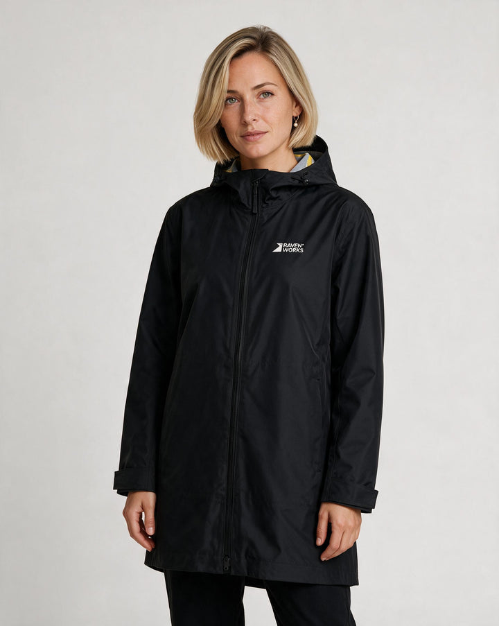 Sheen Parka Women Black