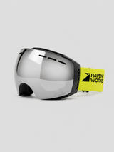 Black Frame / Revo Silver Lens / Fluor Strap