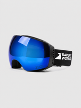 Black Frame / Revo Blue Lens / Black Strap