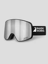 Black Frame / Revo Silver Lens / Black Strap